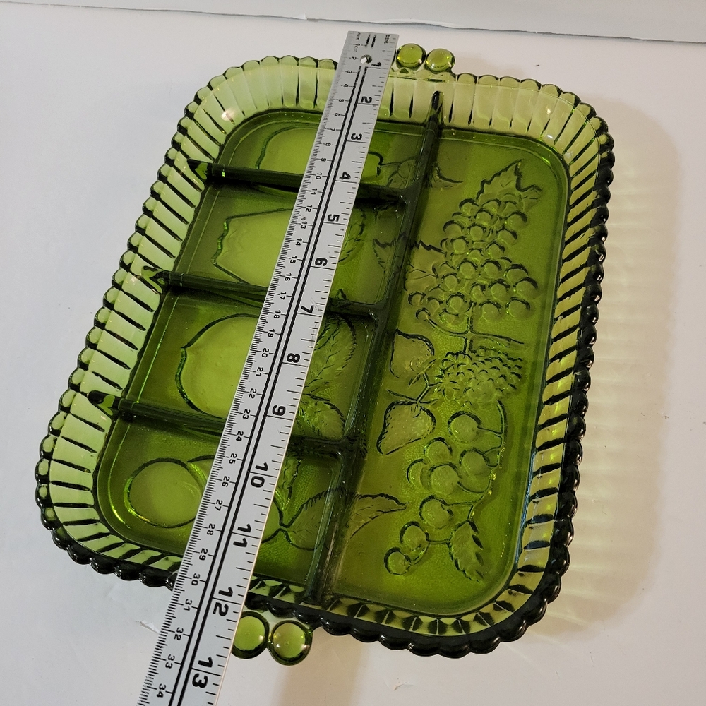Indiana Glass 5 Section Relish/Cheese Dish - Picture 4 of 6